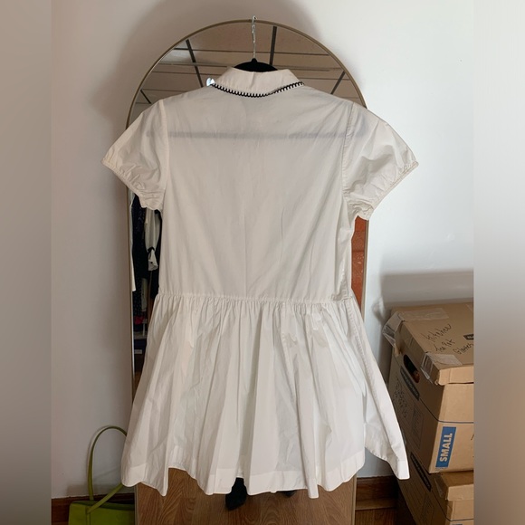 Red Valentino Cotton Babydoll Mini Dress size 38 - Picture 7 of 8